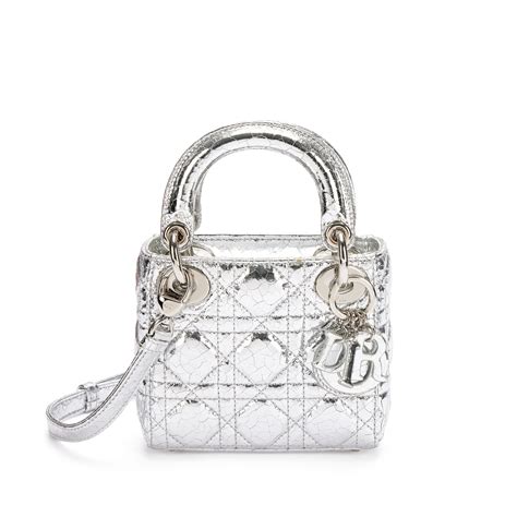 lady dior mini silver|Lady Dior price europe.